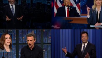 Retour de Trump : les présentateurs des “late shows” américains rient jaune