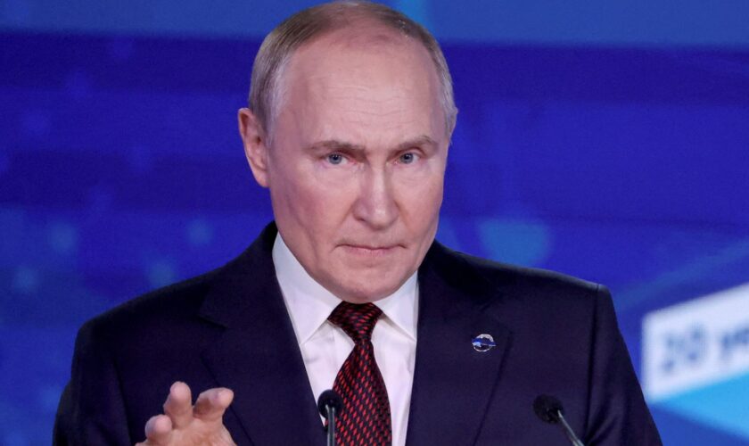 Putin congratulates 'courageous' Trump - and notes 'desire to restore relations' with Russia