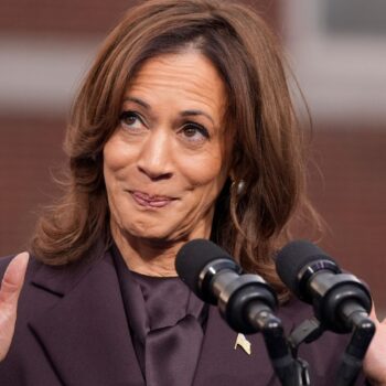 Vice President Kamala Harris delivers a concession speech after the 2024 presidential election, Wednesday, Nov. 6, 2024, on the campus of Howard University in Washington. (AP Photo/Jacquelyn Martin)