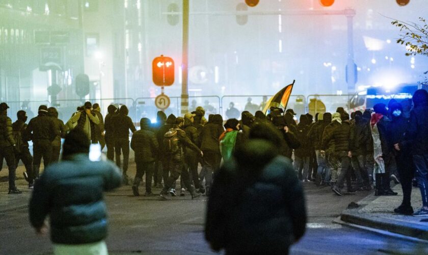 Antiisraelische Gewalt überschattet Fußball-Spiel in Amsterdam