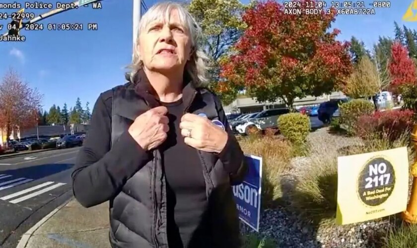 WATCH: Elderly woman in Washington state attacks, punches 2 Trump supporters