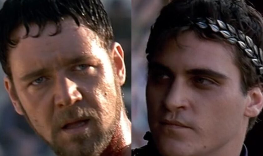 Why Russell Crowe branded Joaquin Phoenix ‘terribly unprofessional’ on set of Gladiator