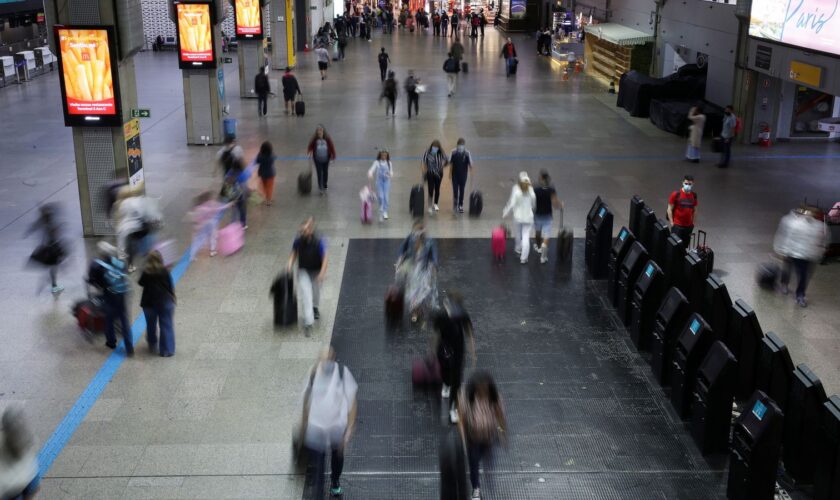 General view of the Sao Paulo International Airport as Brazilian pilots and flight attendants do a partial strike demanding better pay and working conditions amid high inflation, in Guarulhos, Brazil, December 19, 2022. REUTERS/Carla Carniel