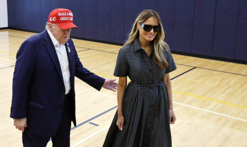 Non, Donald Trump n’était pas accompagné d’une fausse Melania lors du scrutin