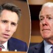 Sen. Josh Hawley 'delighted' to back Sen. John Cornyn for Senate Majority Leader