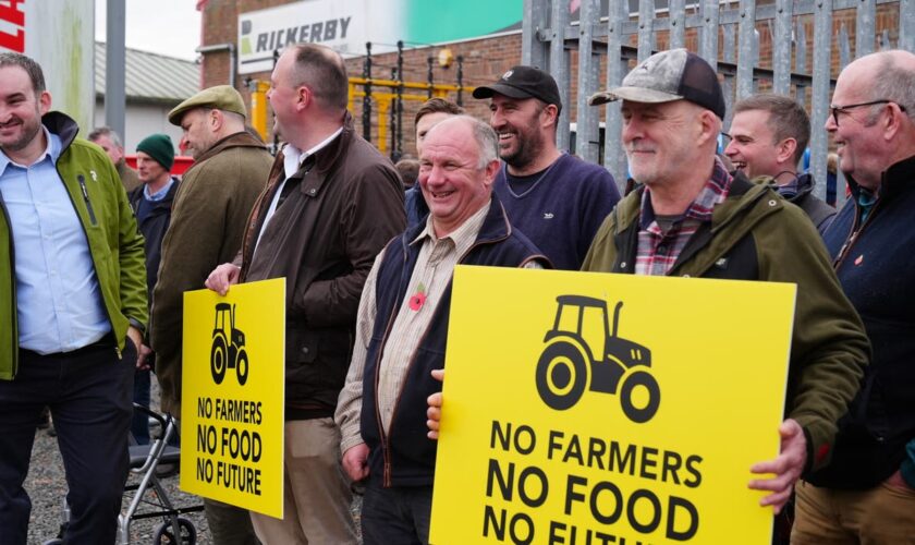 Thousands of farmers to descend on London after Met Police green lights ‘tractor tax’ protest