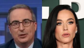 John Oliver ‘blames’ Katy Perry for Trump’s US election victory