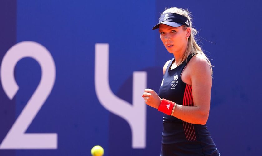 British No1 tennis star Katie Boulter: ‘I’m coming out of my shell’