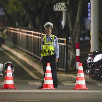 Zhuhai: 35 Tote bei Autofahrt in Menschenmenge in China