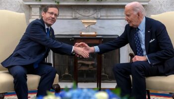 Israeli leader tells Biden 'we have to get hostages back' who are 'going through hell in dungeons of Gaza'