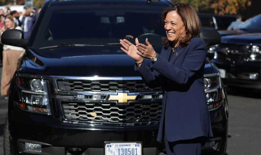 Donald Trump élu président : une semaine après sa défaite, Kamala Harris est de retour à la Maison-Blanche