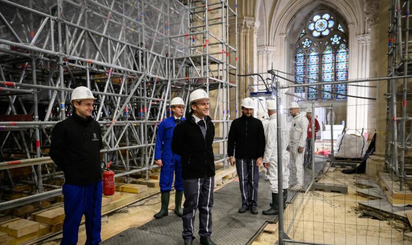 Réouverture de Notre-Dame de Paris : Macron s’exprimera sur le parvis le 7 décembre et assistera à la messe du 8