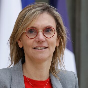 La ministre de la Transition écologique Agnès Pannier-Runacher après le conseil des ministres à l'Élysée à Paris, le 6 novembre 2024