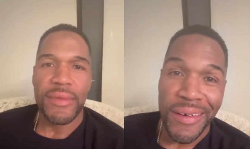 Michael Strahan breaks silence after run-in with reporter over national anthem controversy