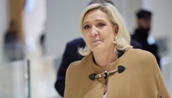 Marine Le Pen, cheffe de file du Rassemblement national (RN), arrive au tribunal de Paris, le 5 novembre 2024