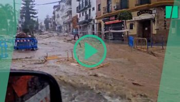 Espagne : des pluies torrentielles à Malaga, deux semaines après les inondations dévastatrices