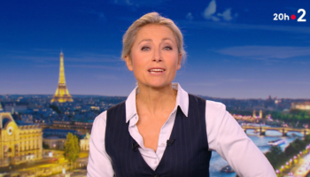 Anne-Sophie Lapix n’a pas pu retenir son fou rire sur France 2 en faisant cette transition au JT