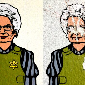 Italian mural of Holocaust survivors defaced in act of antisemitism: 'Damages walls but not history'