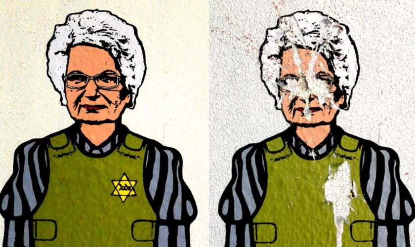 Italian mural of Holocaust survivors defaced in act of antisemitism: 'Damages walls but not history'