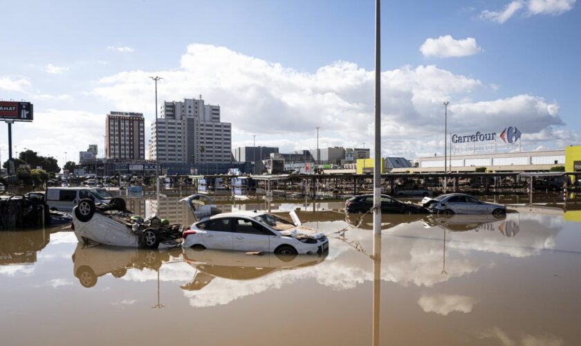 Inondations en Espagne : fin de l’alerte rouge aux intempéries dans le sud et l’est