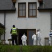 Forensics officers at the scene of an incident at a property in the Teangue area on the Isle of Skye in Scotland. Police Scotland said officers were initially called to the Tarskavaig area on Skye shortly before 9am on Wednesday after a report of a 32-year-old woman having been seriously injured at a property and who has since been taken to the Queen Elizabeth University Hospital in Glasgow for treatment. A further incident at a property in the Teangue area on Skye was then reported shortly afte