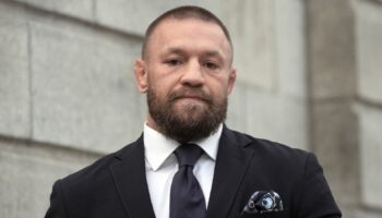 Mixed martial arts fighter Conor McGregor leaves the High Court in Dublin, where appeared for a personal injury case against him. Picture date: Wednesday November 6, 2024. Pic: PA