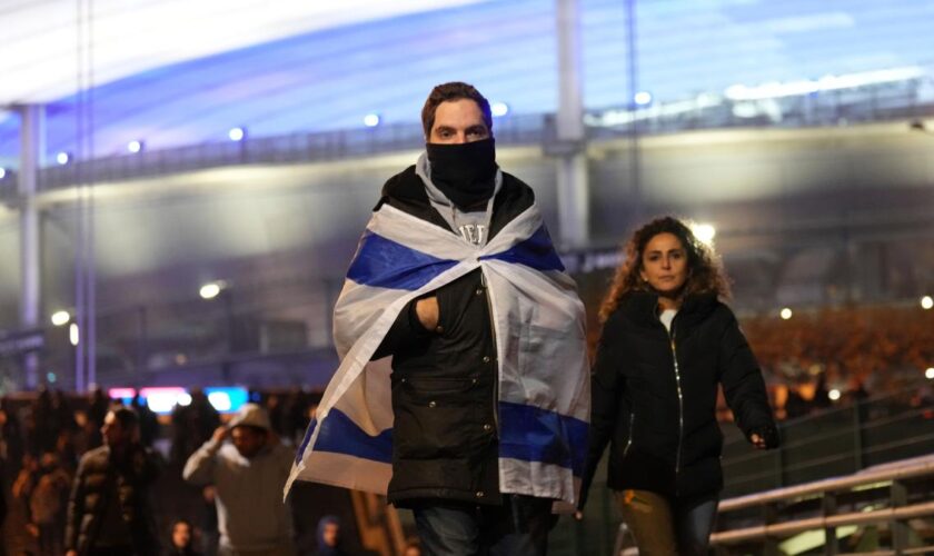 „Danke an die Polizei“, riefen israelische Fans – So verlief die Fußball-Nacht in Paris