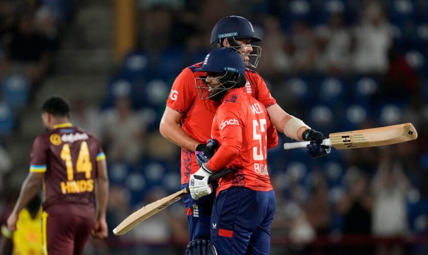 England win series against West Indies with two matches to spare