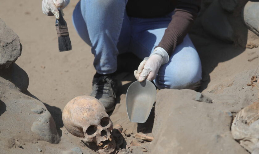 Des dizaines de corps d'enfants retrouvés sur un site funéraire pré-Inca, ils ont été sacrifiés pour une raison effroyable