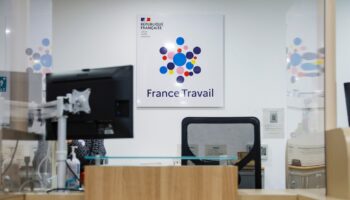 Une agence France Travail pour les demandeurs d'emploi, le 23 avril 2024 à Dammarie-les-Lys, en Seine-et-Marne