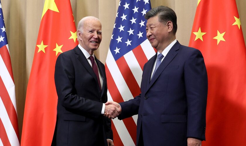 In a meeting with Biden, China's Xi cautions US to 'make the wise choice' to keep relations stable