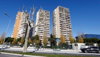 Une vue du quartier des Moulins à Nice