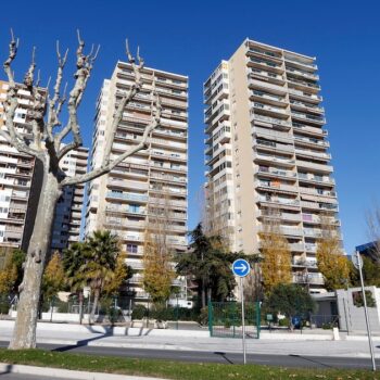 Une vue du quartier des Moulins à Nice