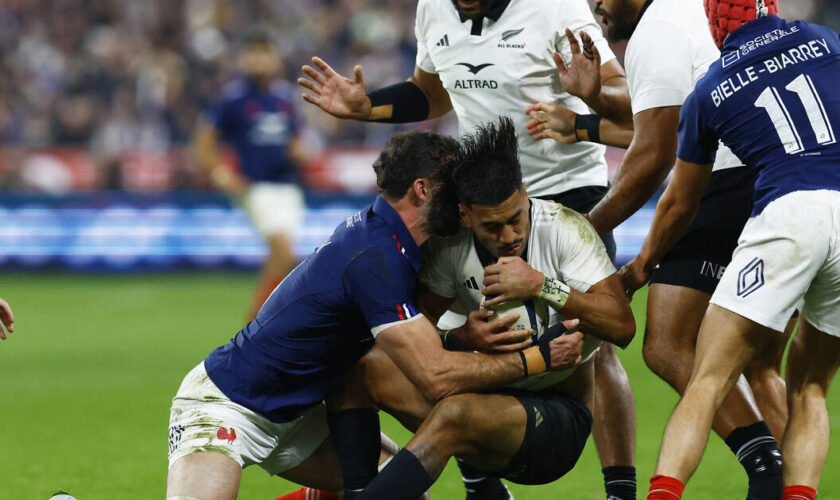 Rugby : le XV de France bête noire des All Blacks