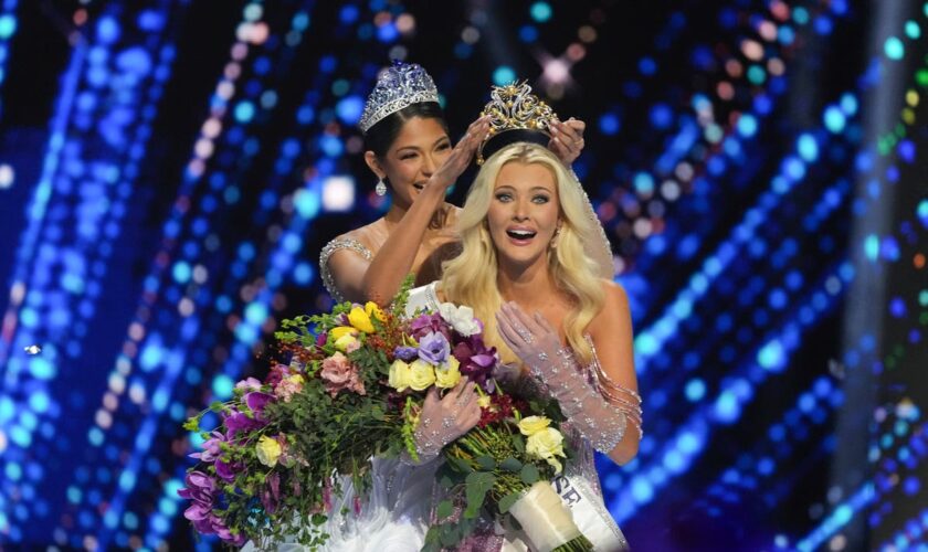 Denmark’s Victoria Kjær Theilvig is crowned Miss Universe 2024