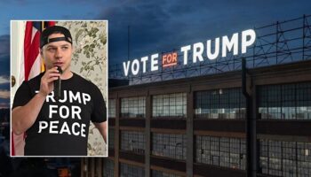 Blue state CEO who put up 100-foot pro-Trump sign to spend $2.6 million on campaign for Congress