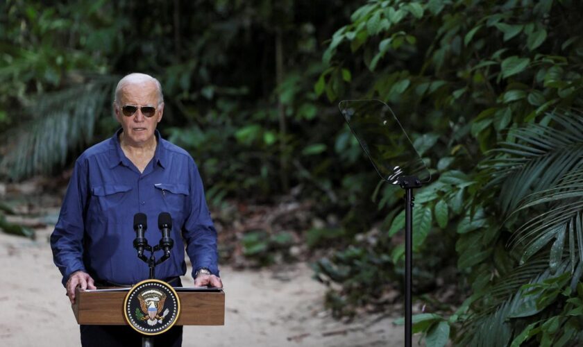 Klimaschutz: Joe Biden besucht als erster amtierender US-Präsident den Amazonas