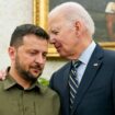 President Joe Biden meets with Ukrainian President Volodymyr Zelenskyy in the Oval Office in September last year. Pic: AP