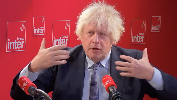 Boris Johnson says Trump won’t embarrass himself by letting Putin win in Ukraine