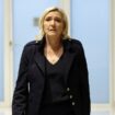 La cheffe de file du Rassemblement national (RN) Marine Le Pen au tribunal de Paris pour le procès sur les assistants parlementaires du RN, le 13 novembre 2024