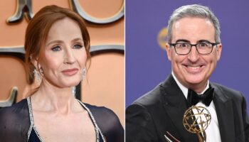 JK Rowling pushes back on John Oliver's claim there's 'no evidence' trans athletes threaten girls