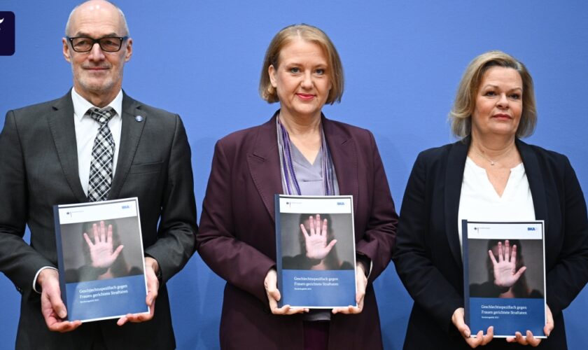 Bundeskriminalamt zählt im Jahr 2023 mehr Straftaten gegen Frauen