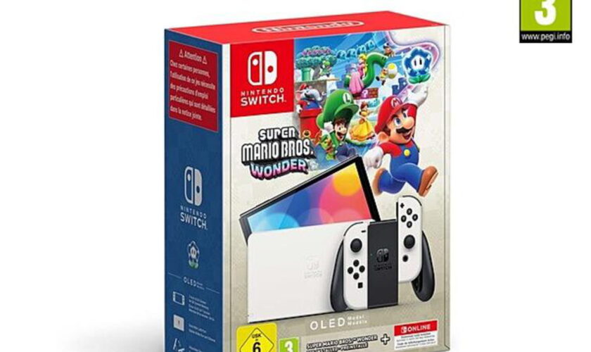 Black Friday : la Nintendo Switch OLED et trois jeux à un prix imbattable ! Un coffret à ne pas manquer