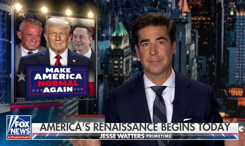 JESSE WATTERS: The mainstream media is depressed, divided and searching for meaning