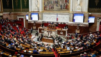 Séance des questions au gouvernement à l'Assemblée nationale à Paris le 12 novembre 2024