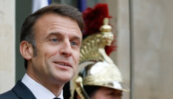 Emmanuel Macron le 5 novembre 2024, à L'Elysée à Paris