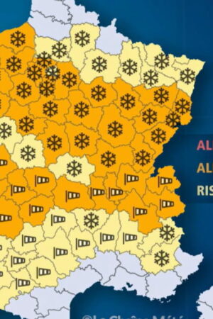 Météo : Suivez l'arrivée de la neige ! Heure par heure, cumul et trajectoire