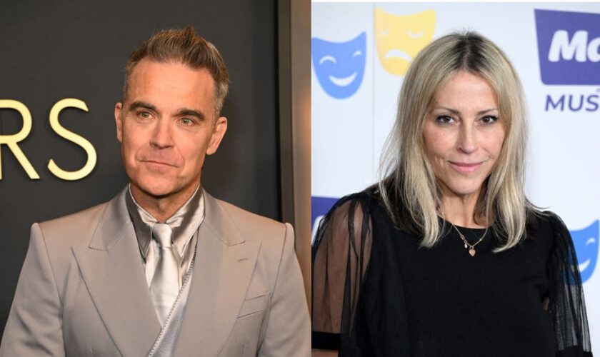 Robbie Williams says that ex-girlfriend Nicole Appleton ‘wept’ after seeing his new biopic