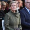 The Duchess of Edinburgh during a memorial service at 1000 Trades Square, outside New Street station in Birmingham to mark the 50th anniversary of Birmingham pub bombings. Twenty-one people died and about 200 were injured on November 21 1974 when bombs exploded minutes apart in the Mulberry Bush, at the foot of the Rotunda building, and the Tavern in the Town in New Street, in what remains the worst unsolved terrorist atrocity committed in Great Britain. Picture date: Thursday November 21, 2024.