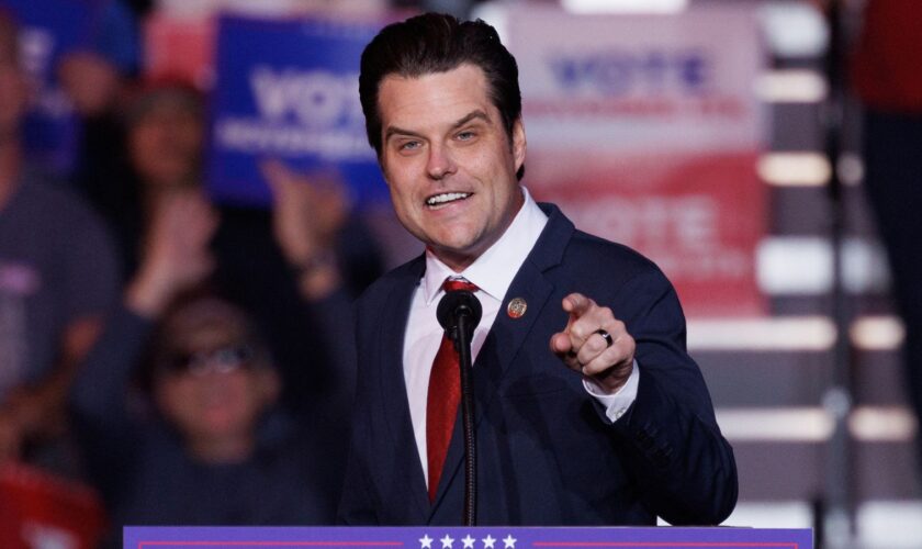 Matt Gaetz. Pic: Reuters